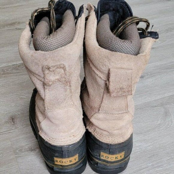 Rocky Thinsulate Steel Shank Leather Boots Size 7 main image 4